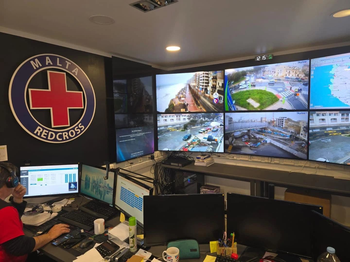 Malta Red Cross operational coordination for medical transport arrangements